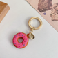 Doughnut Keychain AirTag Case